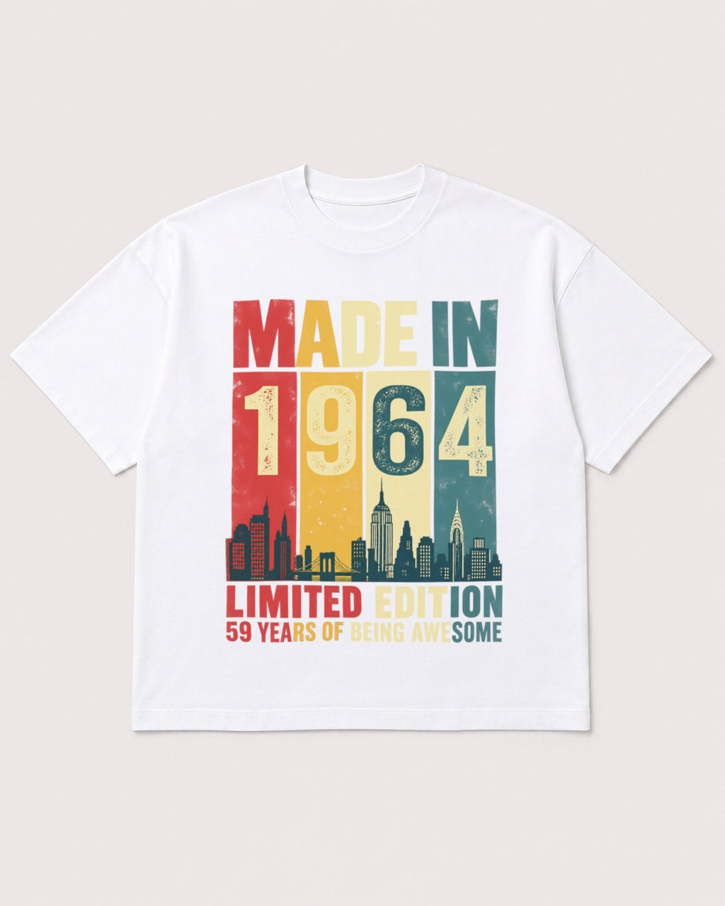 Mockup Boxy Heavyweight Tee White product