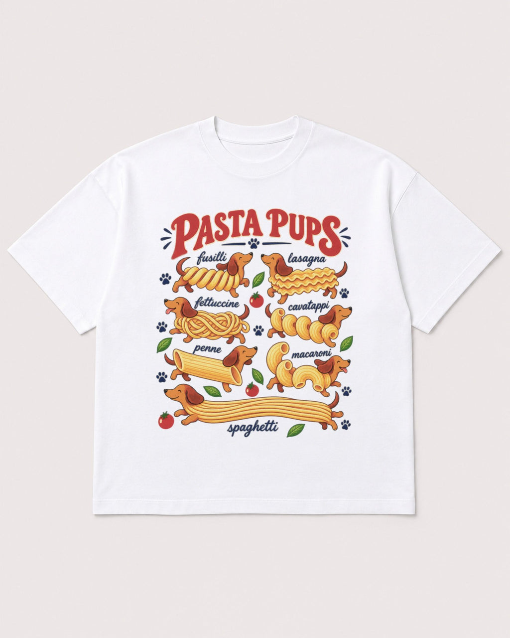 Mockup Boxy Heavyweight Tee White product