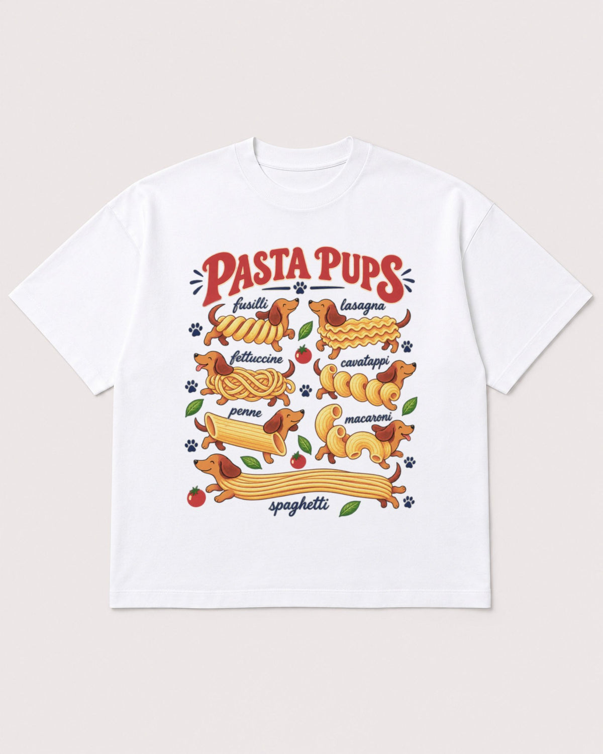 Mockup Boxy Heavyweight Tee White product