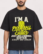 Mockup Boxy Heavyweight Tee Black male close-up 07