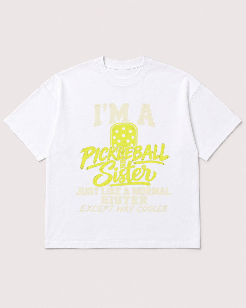 Mockup Boxy Heavyweight Tee White product