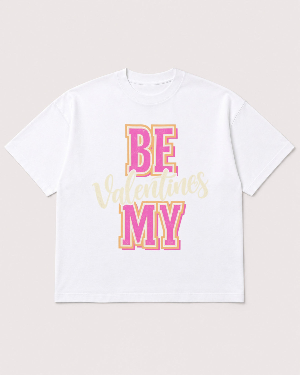 Mockup Boxy Heavyweight Tee White product