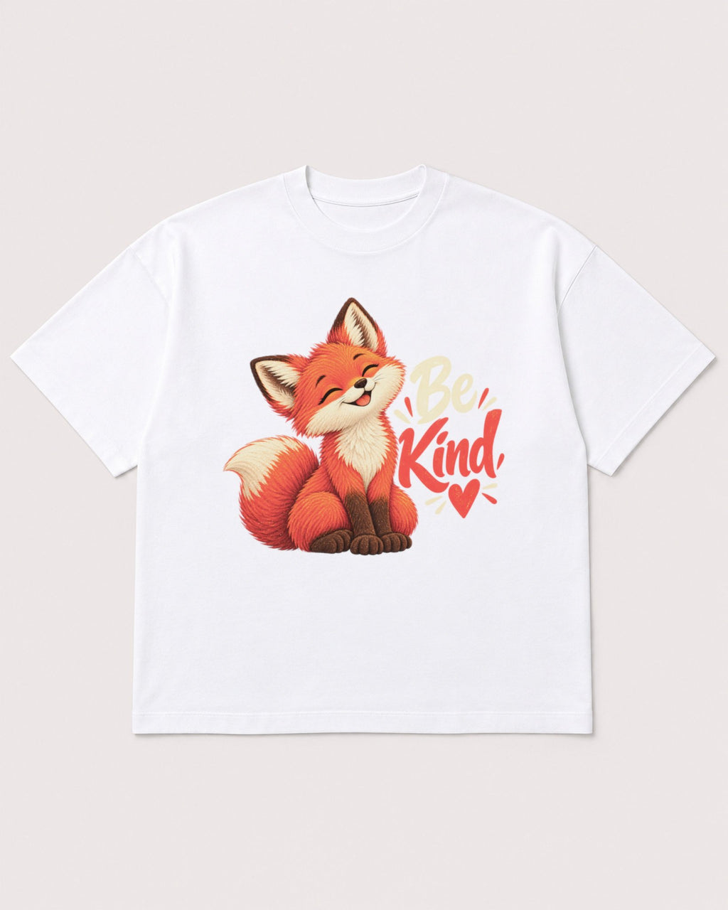 Mockup Boxy Heavyweight Tee White product