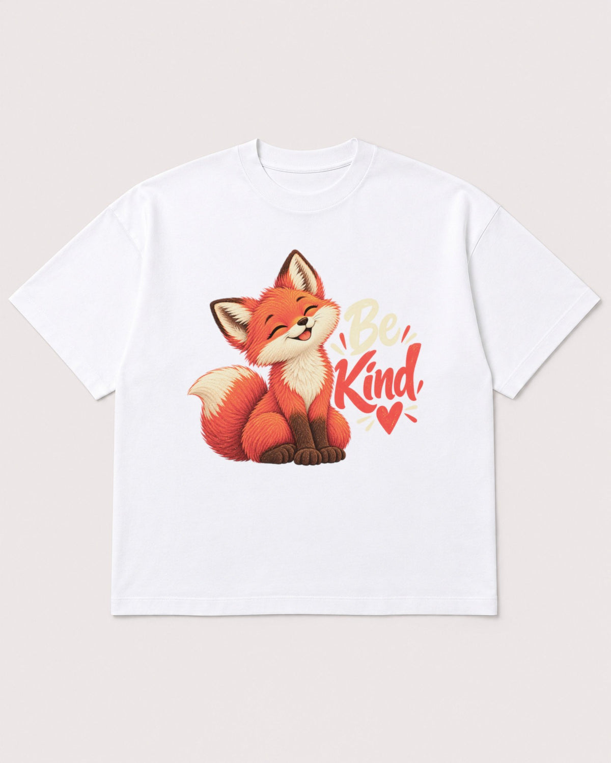 Mockup Boxy Heavyweight Tee White product