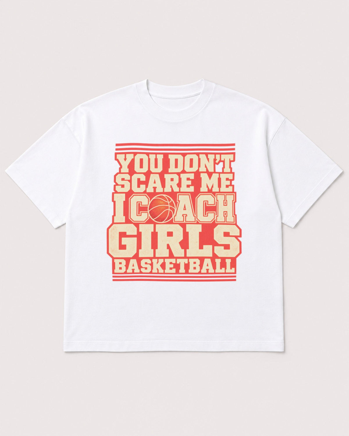 Mockup Boxy Heavyweight Tee White product