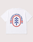 Mockup Boxy Heavyweight Tee White product
