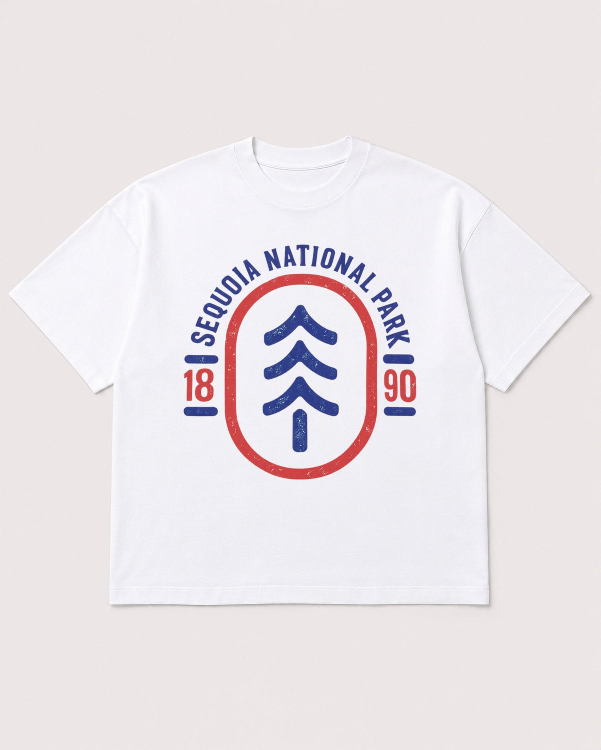 Mockup Boxy Heavyweight Tee White product