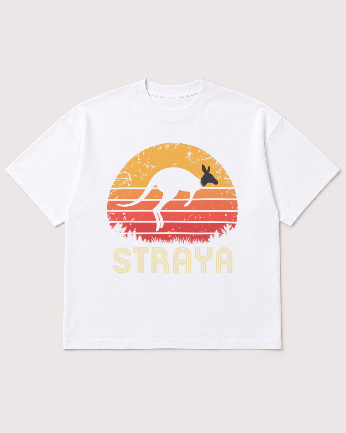 Mockup Boxy Heavyweight Tee White product