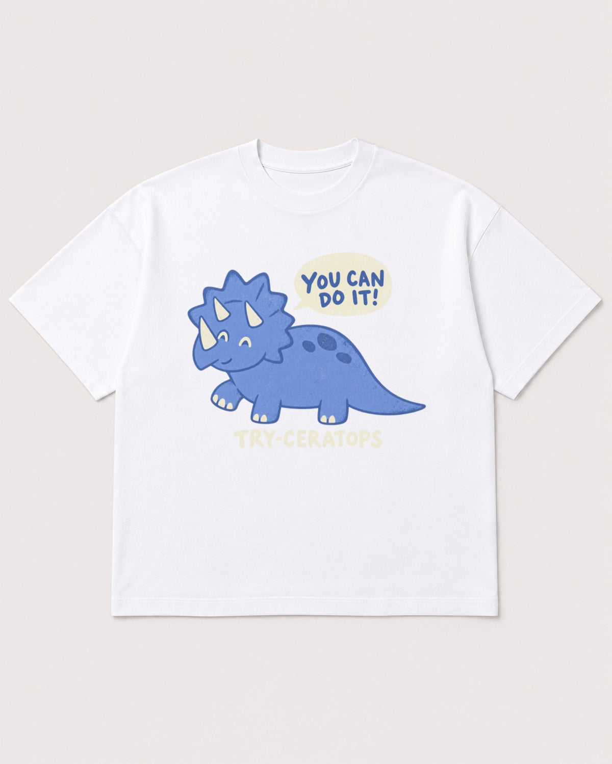 Mockup Boxy Heavyweight Tee White product