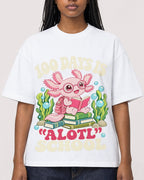 Mockup Boxy Heavyweight Tee White female close-up 04