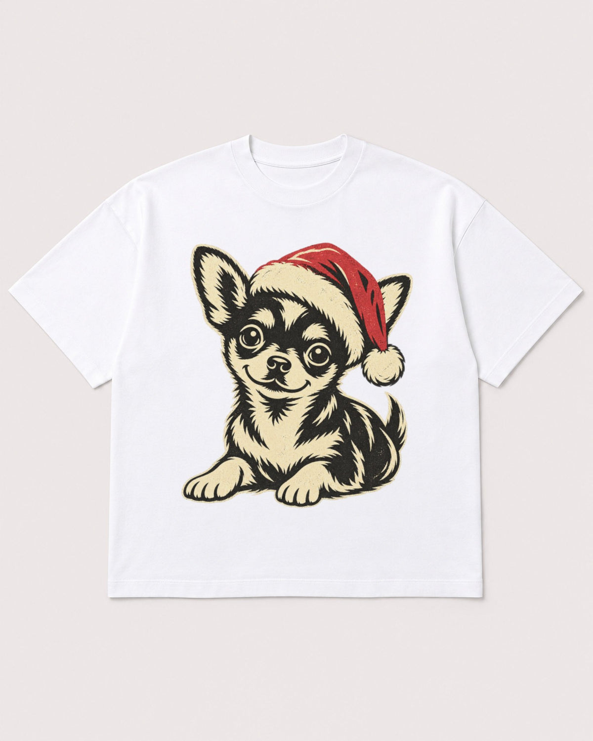 Mockup Boxy Heavyweight Tee White product