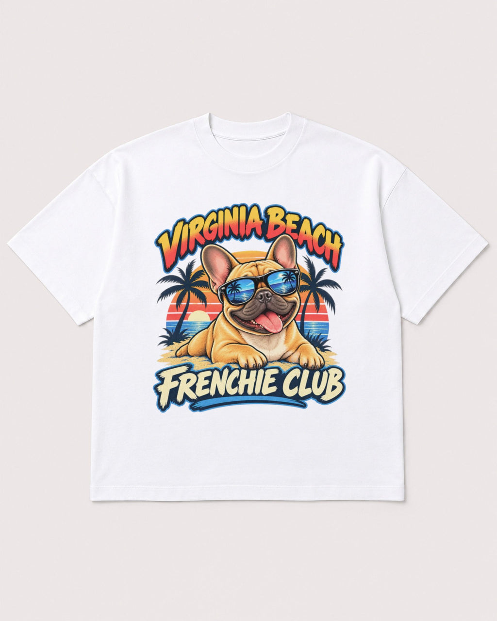 Mockup Boxy Heavyweight Tee White product