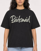 Mockup Boxy Heavyweight Tee Black female close-up 07