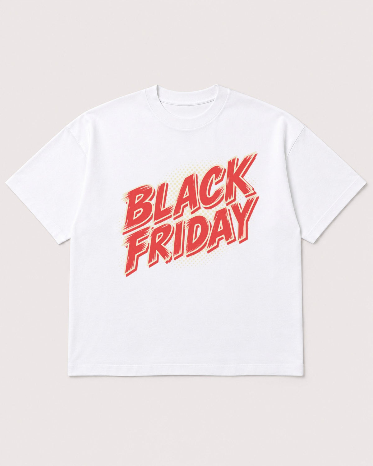 Mockup Boxy Heavyweight Tee White product