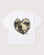 Mockup Boxy Heavyweight Tee White product
