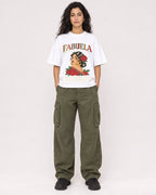 Mockup Boxy Heavyweight Tee White female full-body 07