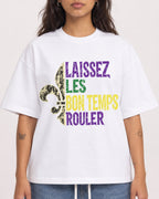 Mockup Boxy Heavyweight Tee White female close-up 06