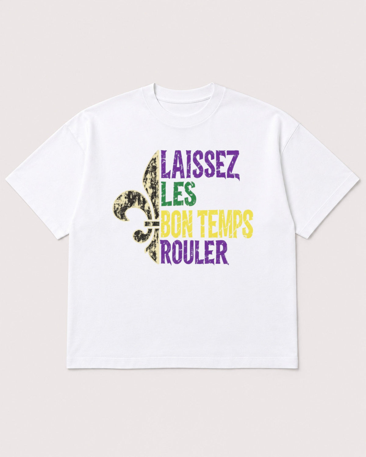 Mockup Boxy Heavyweight Tee White product
