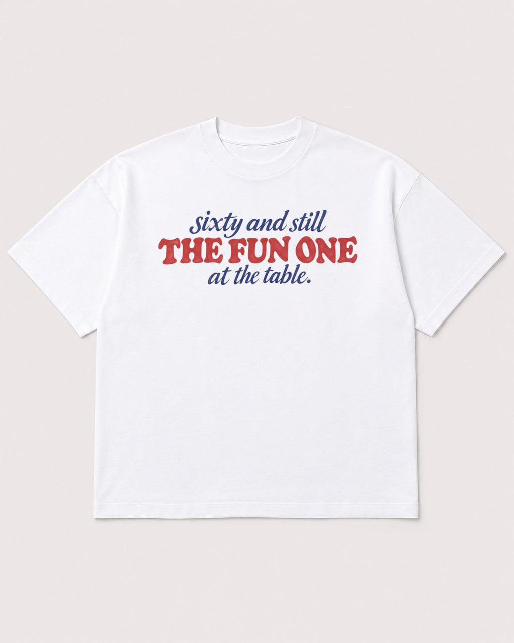Mockup Boxy Heavyweight Tee White product