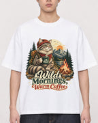 Mockup Boxy Heavyweight Tee White male close-up 01