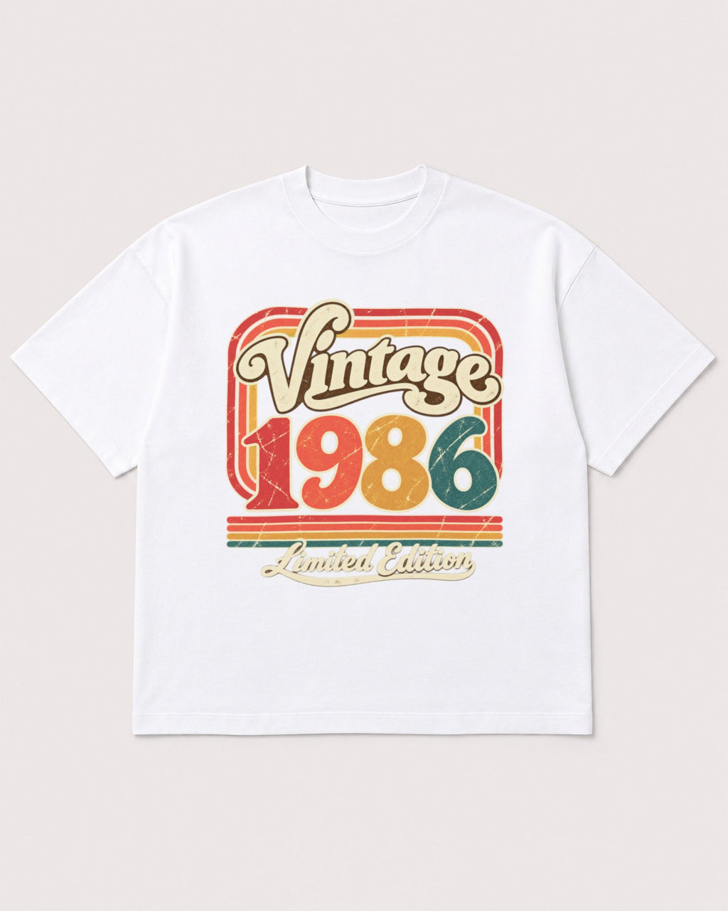 Mockup Boxy Heavyweight Tee White product