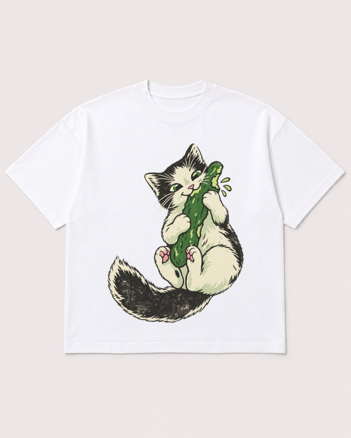 Mockup Boxy Heavyweight Tee White product