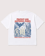 Mockup Boxy Heavyweight Tee White product