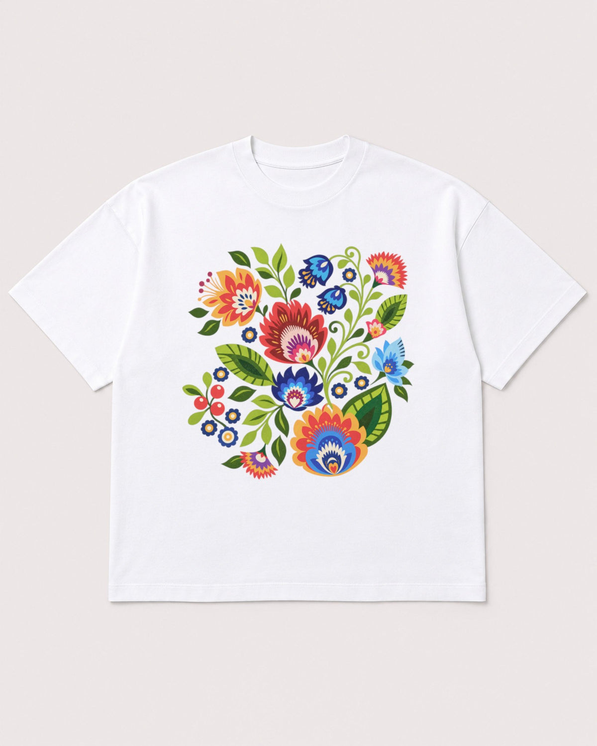 Mockup Boxy Heavyweight Tee White product