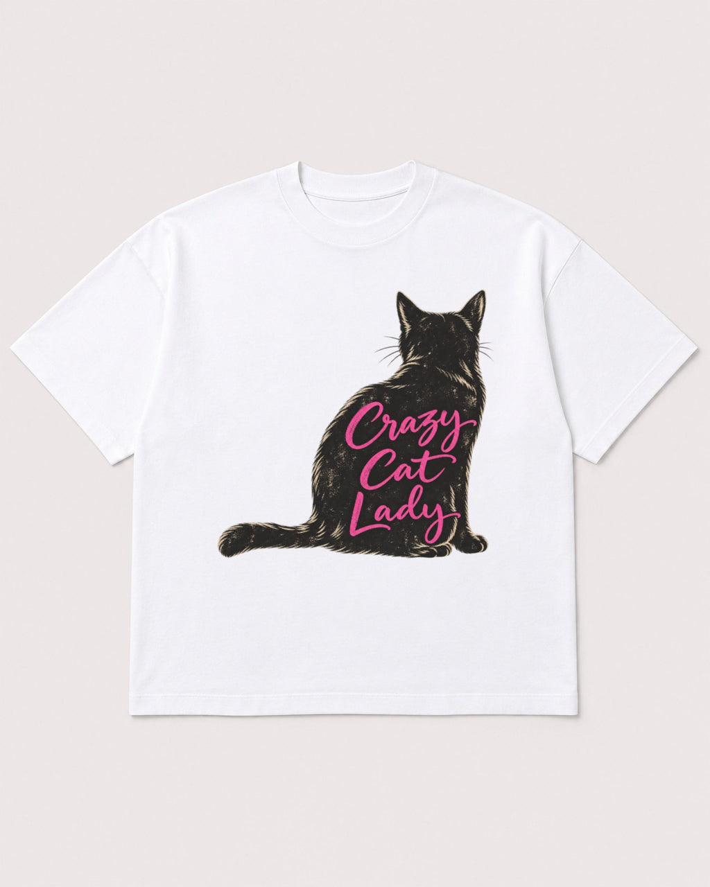 Mockup Boxy Heavyweight Tee White product