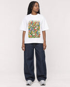 Mockup Boxy Heavyweight Tee White female full-body 04