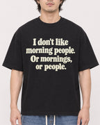 Mockup Boxy Heavyweight Tee Black male close-up 03
