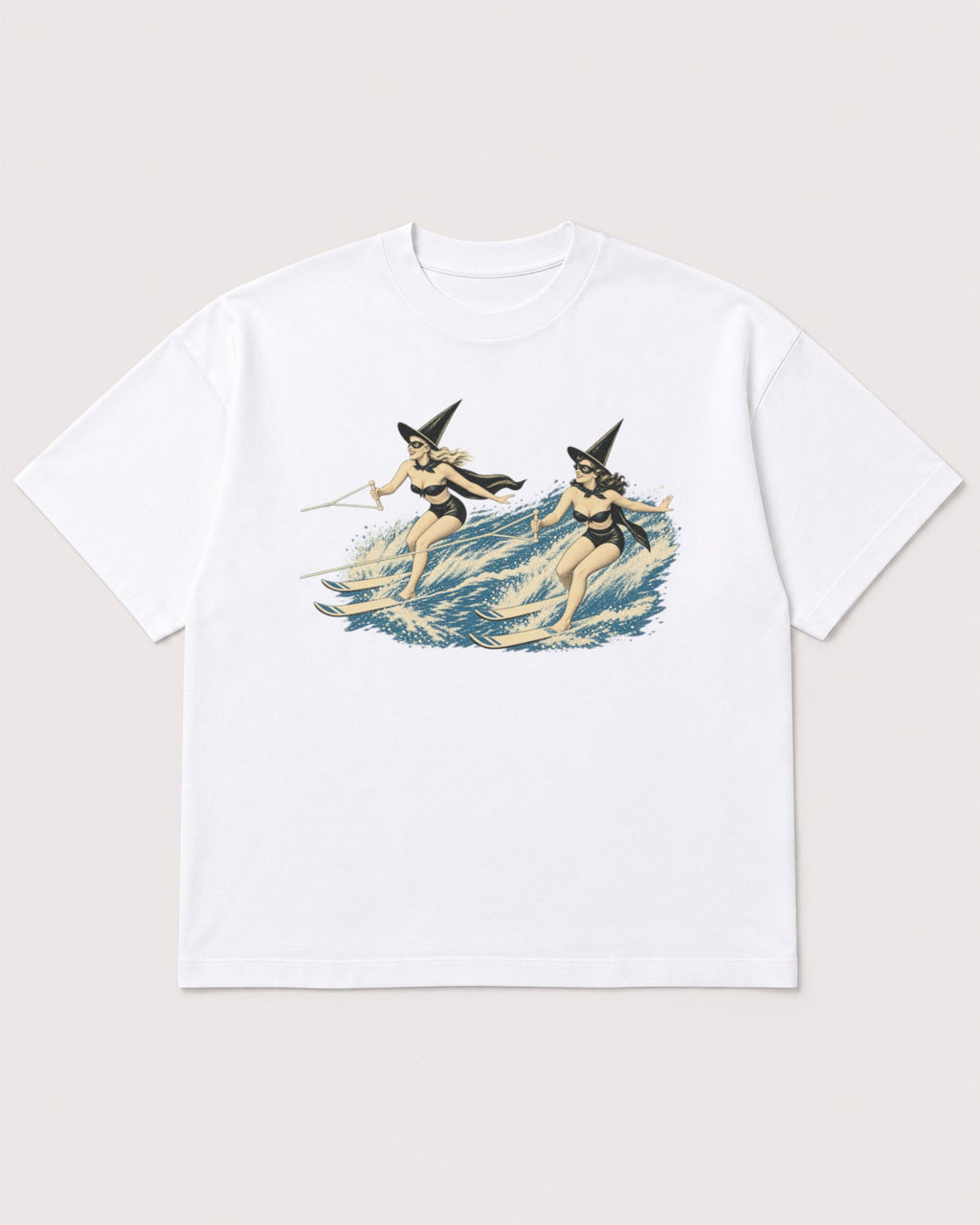 Mockup Boxy Heavyweight Tee White product
