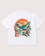 Mockup Boxy Heavyweight Tee White product
