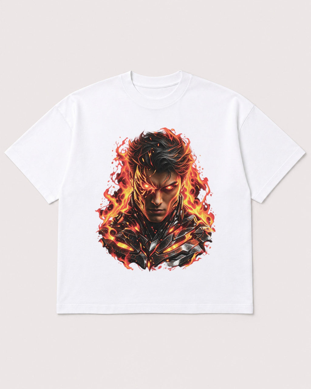 Mockup Boxy Heavyweight Tee White product