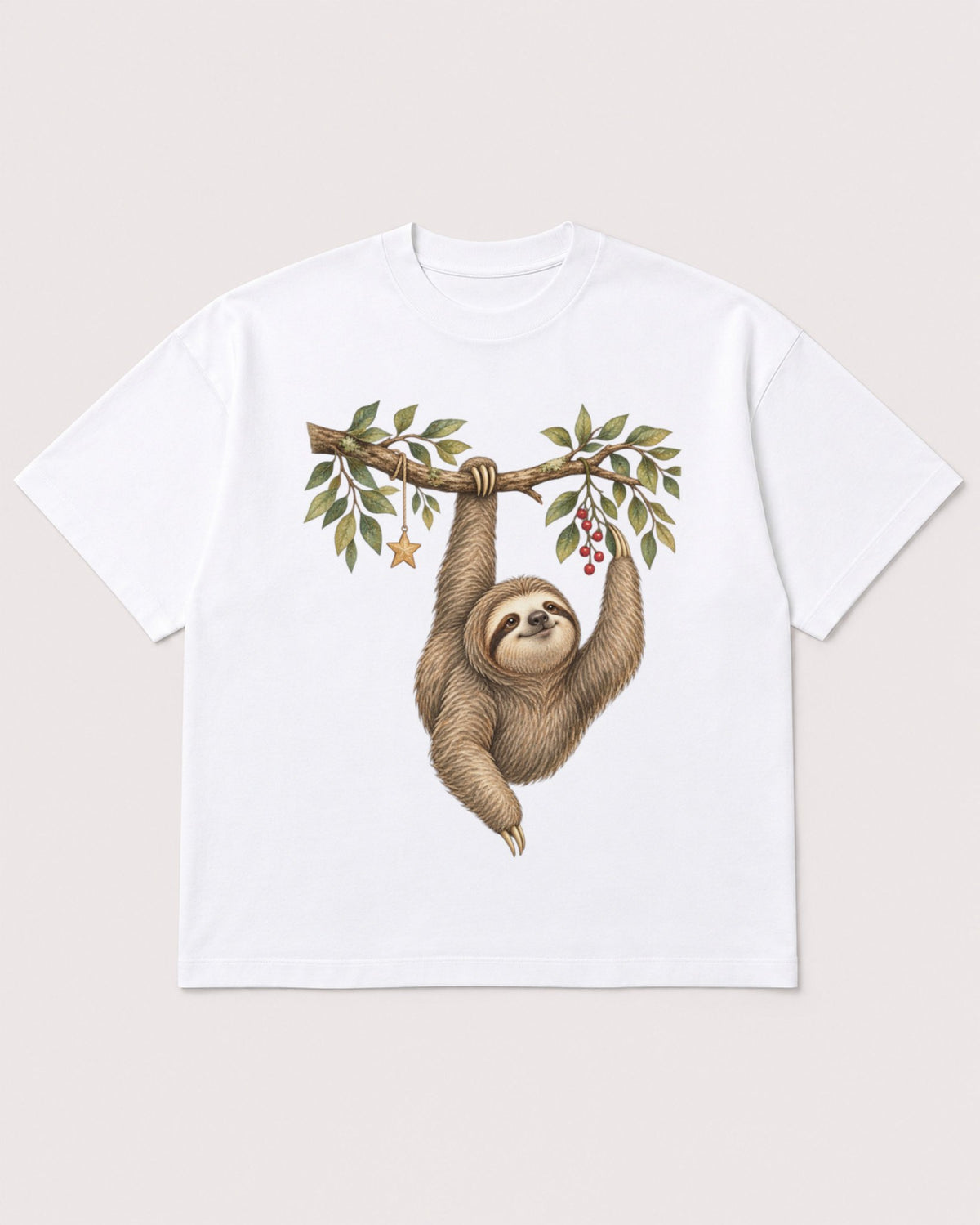 Mockup Boxy Heavyweight Tee White product