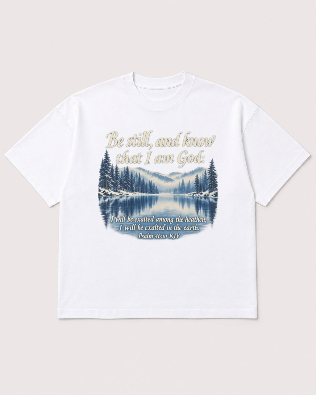 Mockup Boxy Heavyweight Tee White product