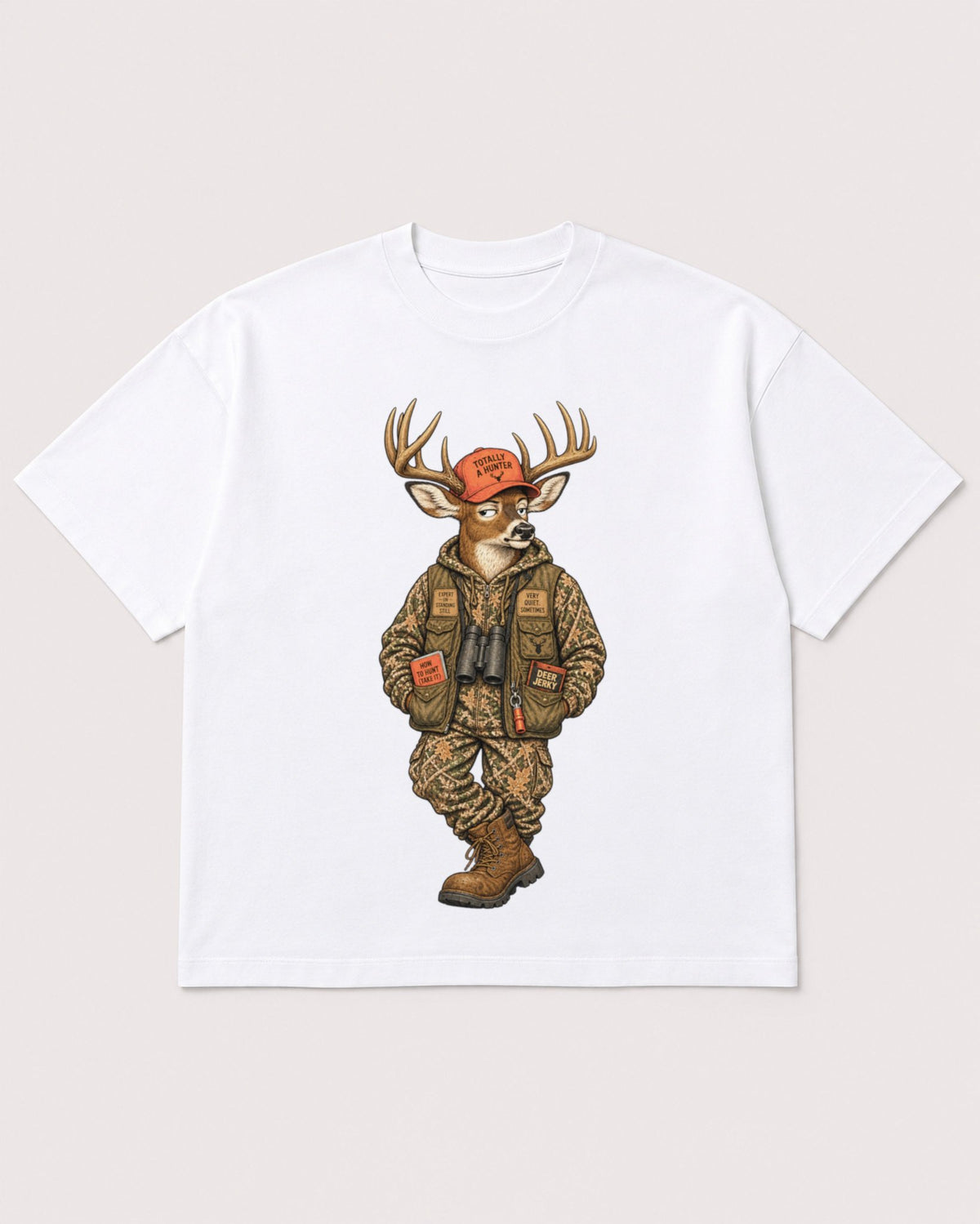 Mockup Boxy Heavyweight Tee White product