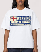 Mockup Boxy Heavyweight Tee White female close-up 04