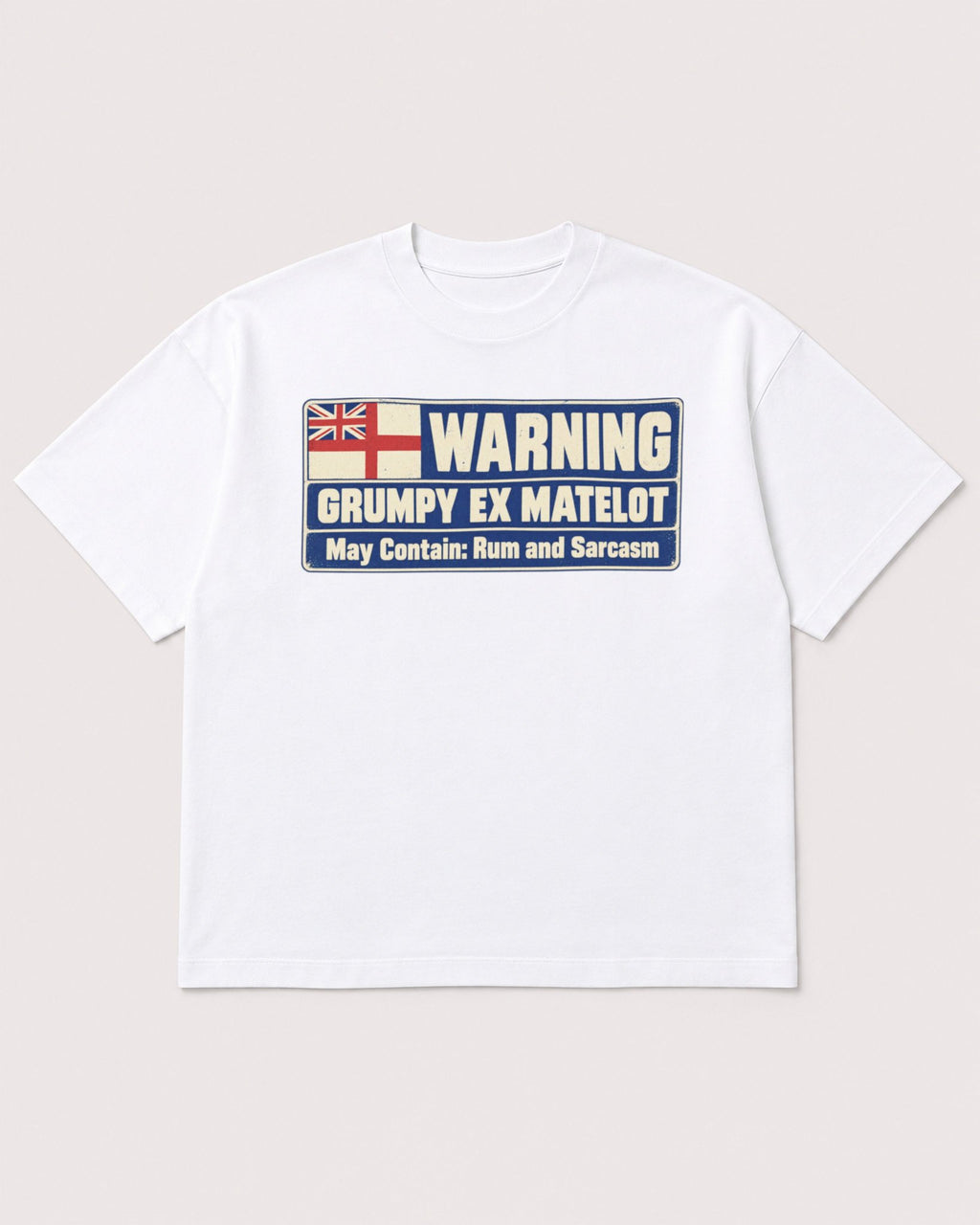 Mockup Boxy Heavyweight Tee White product