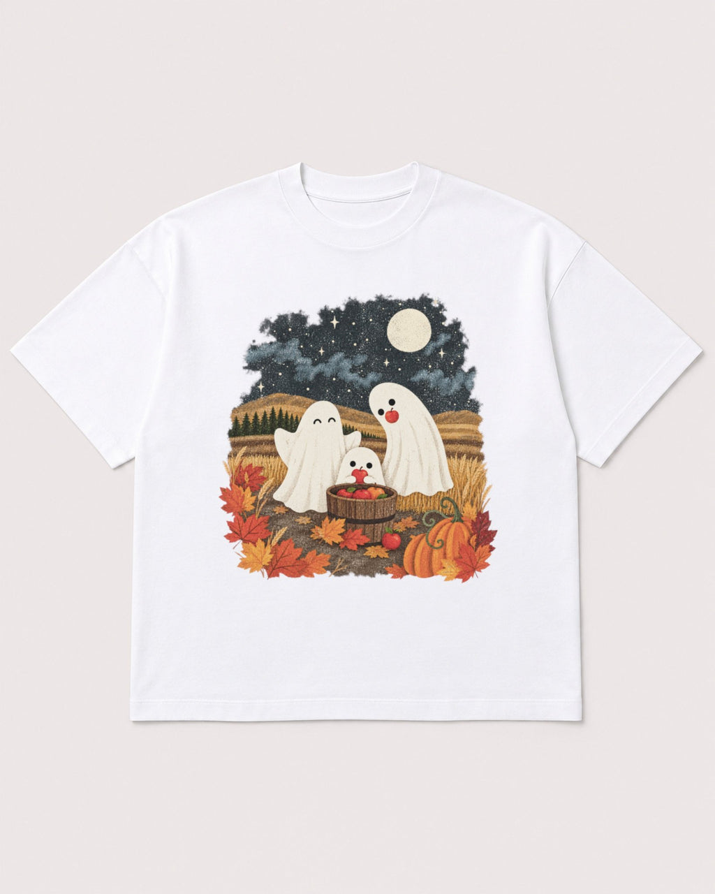 Mockup Boxy Heavyweight Tee White product