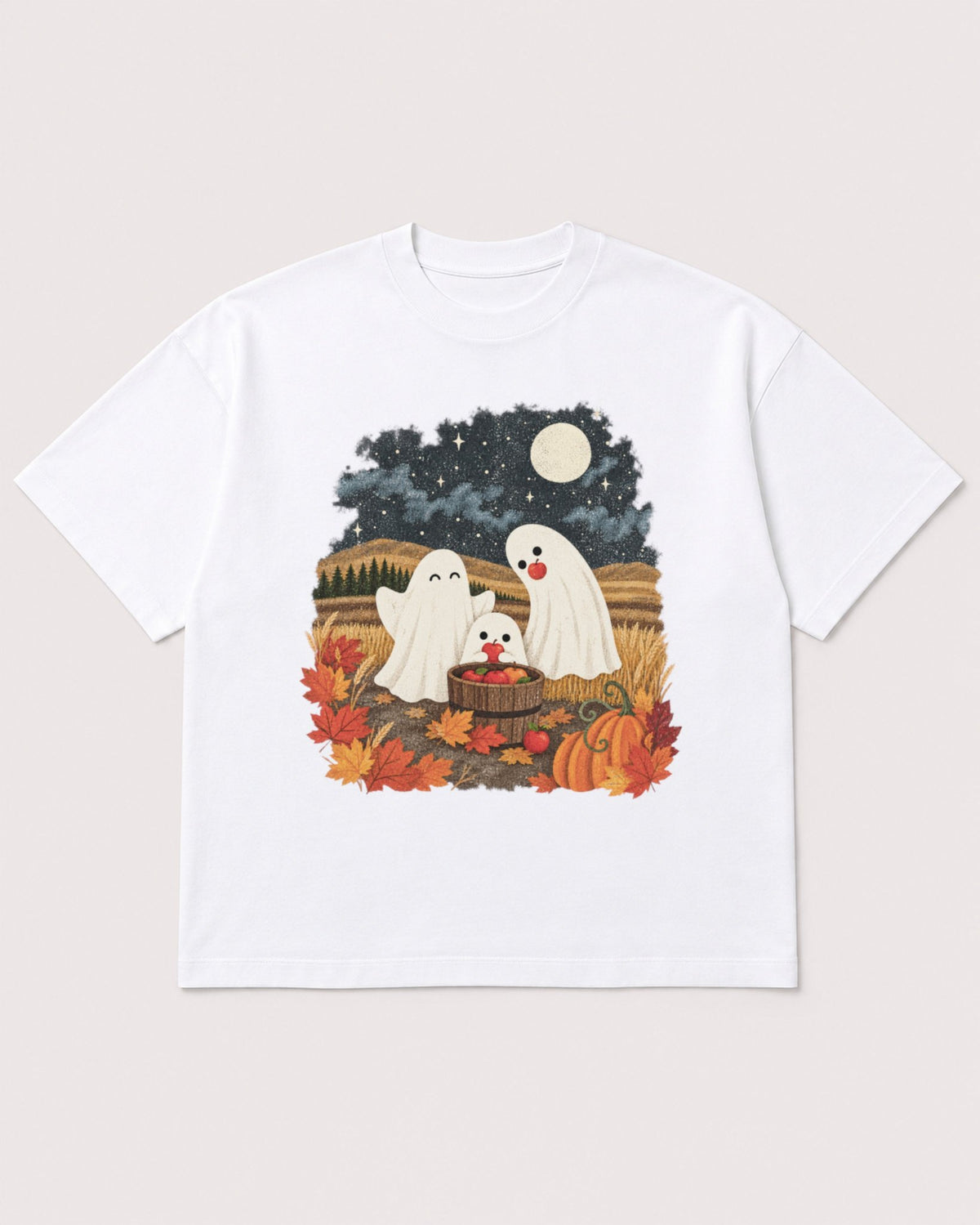 Mockup Boxy Heavyweight Tee White product