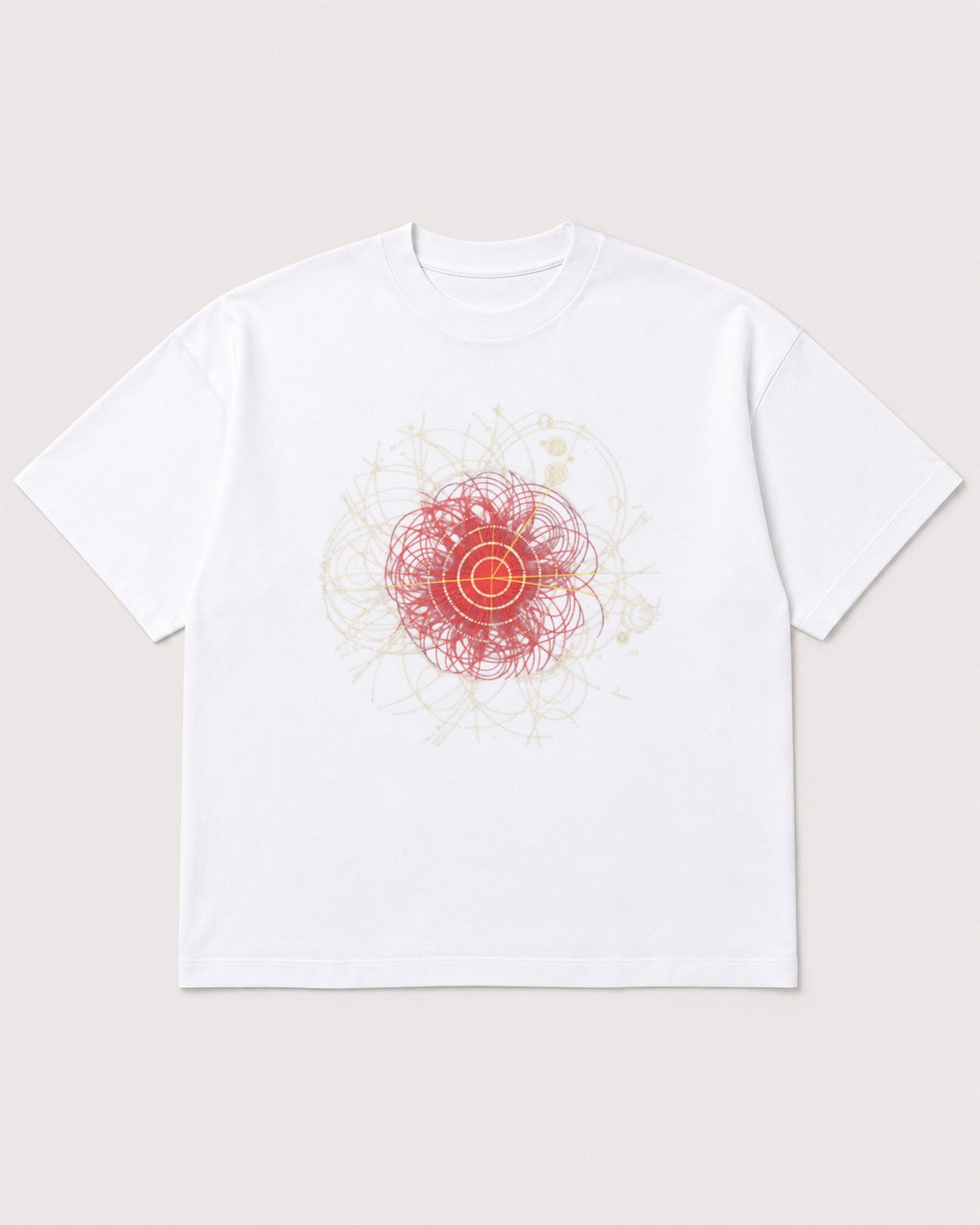Mockup Boxy Heavyweight Tee White product
