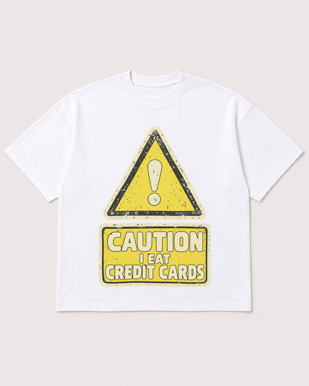 Mockup Boxy Heavyweight Tee White product