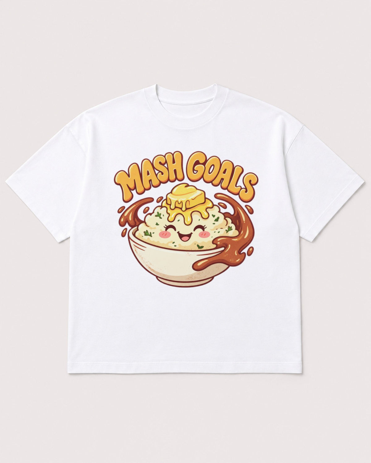 Mockup Boxy Heavyweight Tee White product