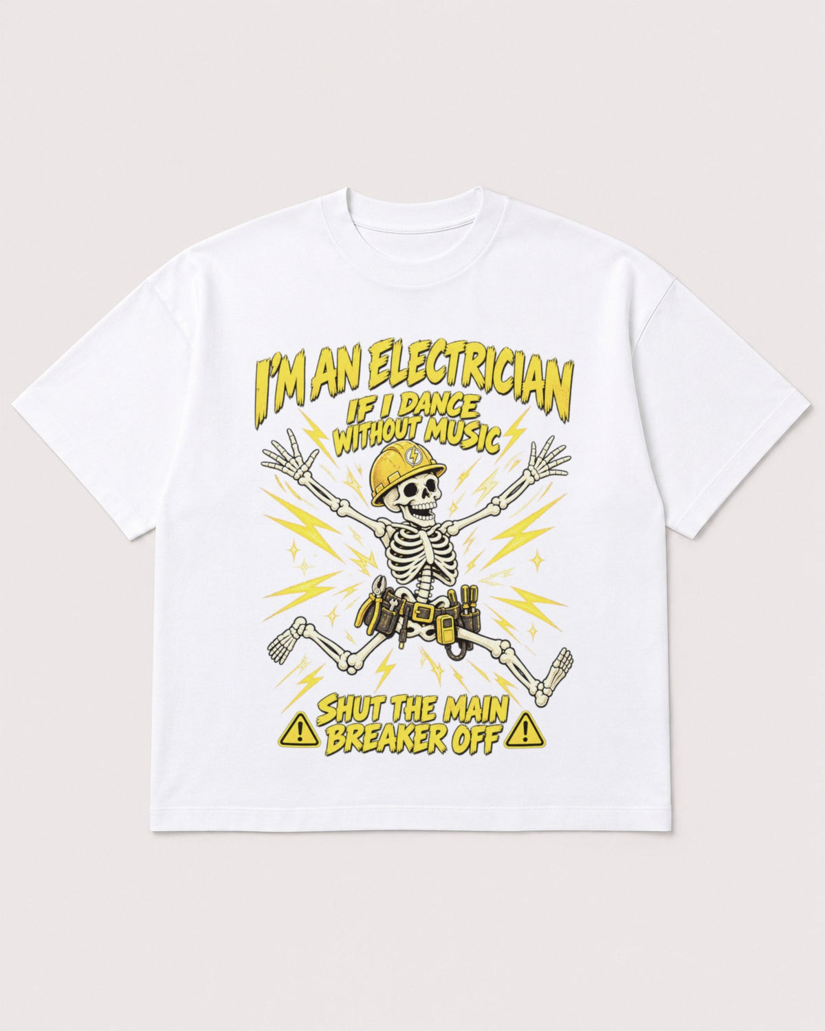Mockup Boxy Heavyweight Tee White product