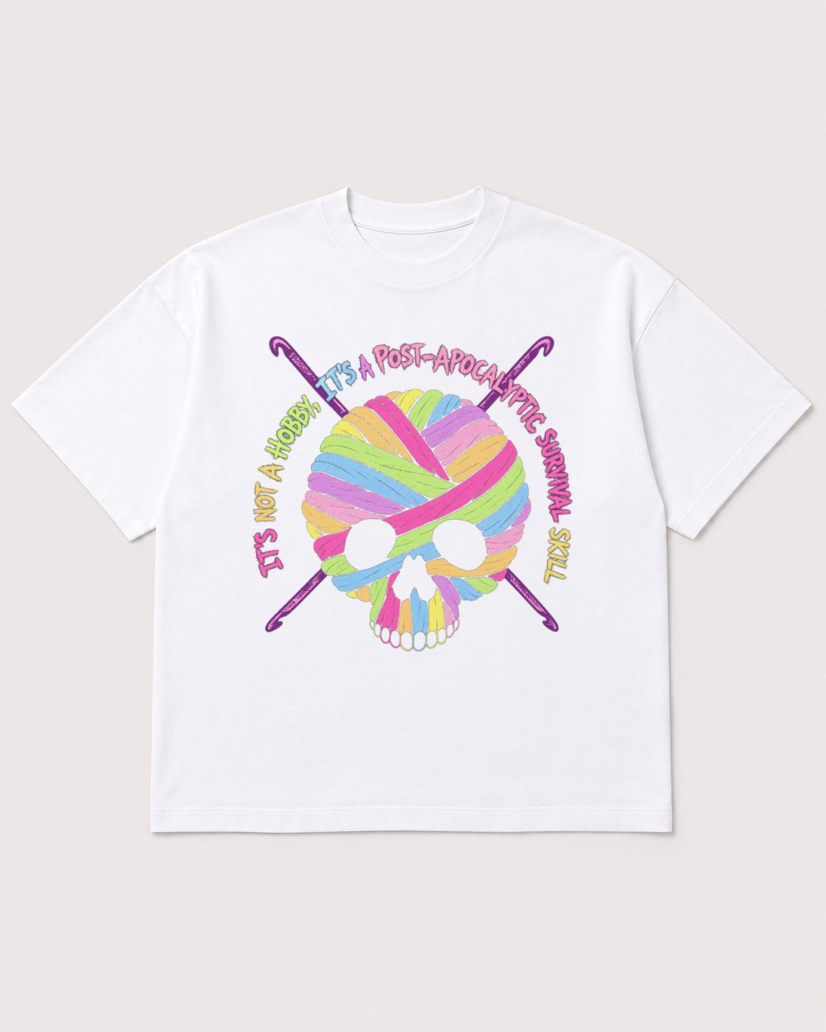 Mockup Boxy Heavyweight Tee White product