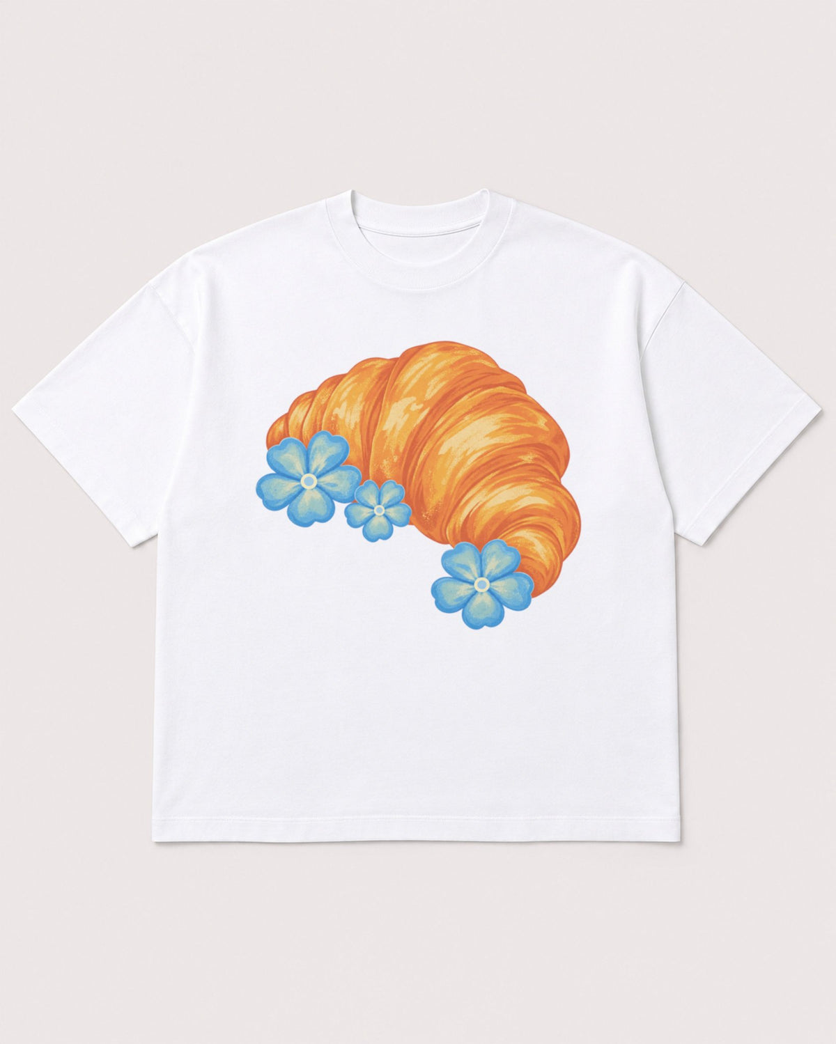 Mockup Boxy Heavyweight Tee White product