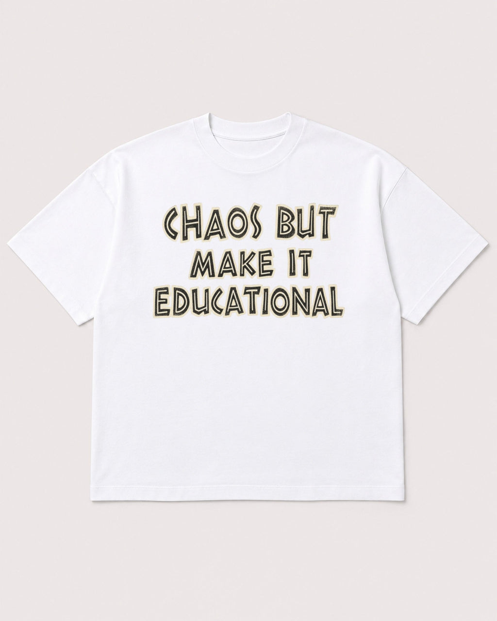 Mockup Boxy Heavyweight Tee White product