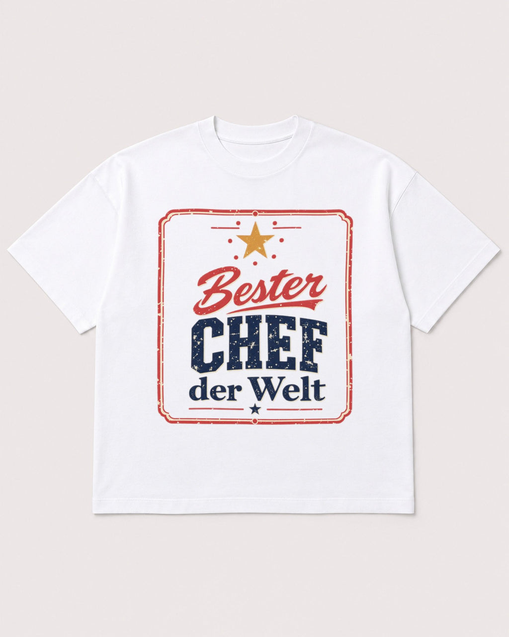 Mockup Boxy Heavyweight Tee White product