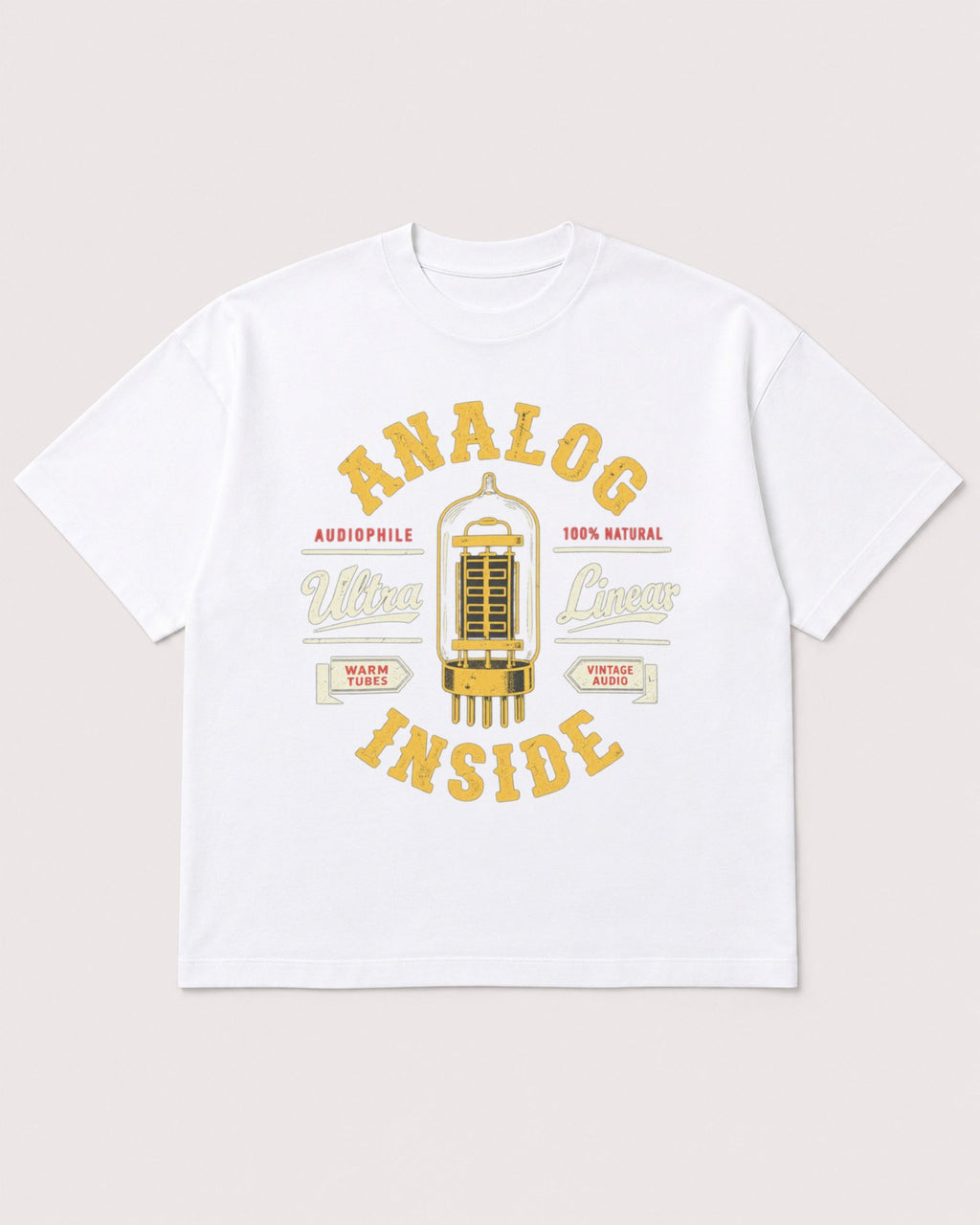 Mockup Boxy Heavyweight Tee White product
